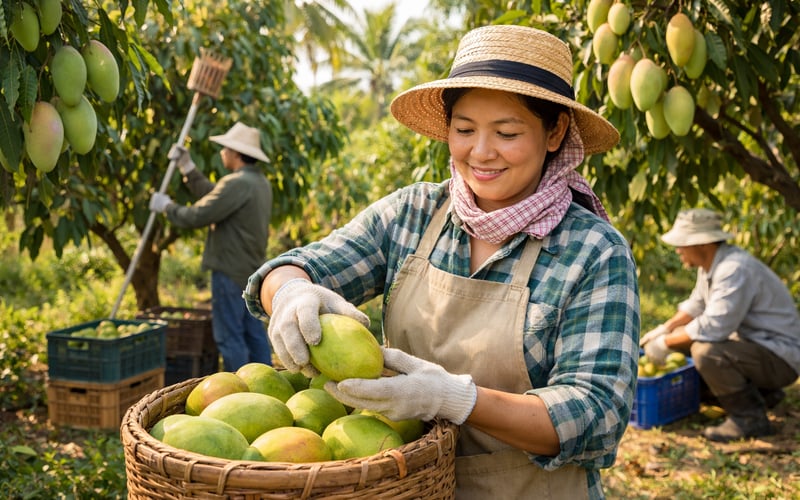 Soft Firmness in Dried Mango: VN FOB Steady, TH FCA Edges Up