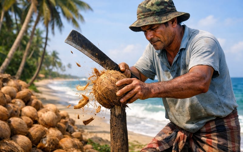 Sri Lanka’s Coconut Ambitions Meet Near-Term Supply Squeeze
