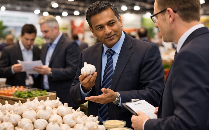 Indian Garlic Powder Steady as Delhi Garlic Prices Firm into Monsoon