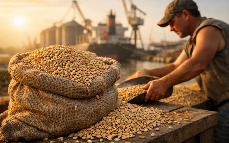 Ukrainian barley harvest pressure weighs on Odesa port prices