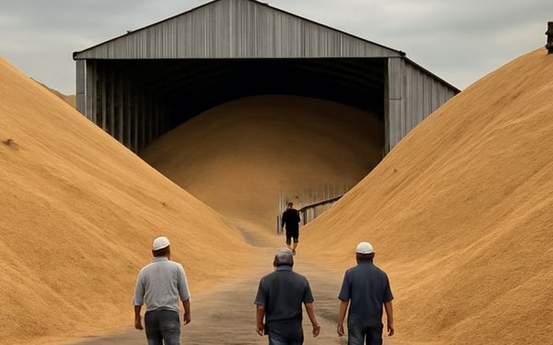 El excedente de trigo presiona a los agricultores polacos mientras los precios alcanzan mínimos de 20 años