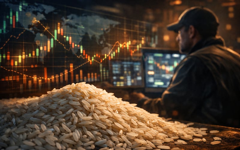 Rice market steadies as CBOT futures firm and FOB prices pause