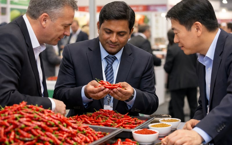 Indian Chilli FOB Prices Steady, Monsoon Risks Limit Downside