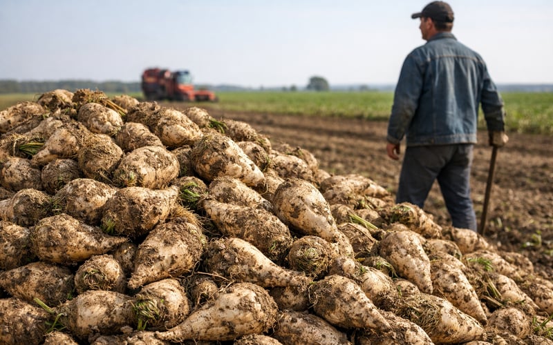 EU Sugar Beet: Futures Ease as Weak Demand Pressures Prices