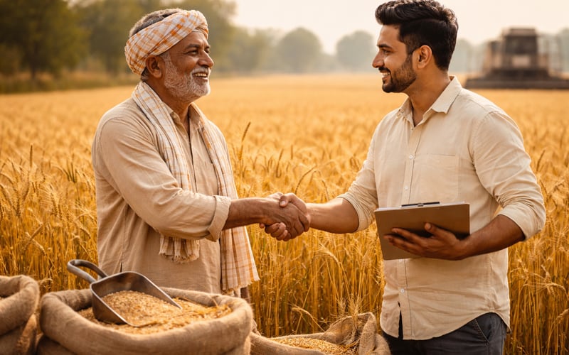 Wheat edges higher in Delhi as mill demand firms while global benchmarks soften