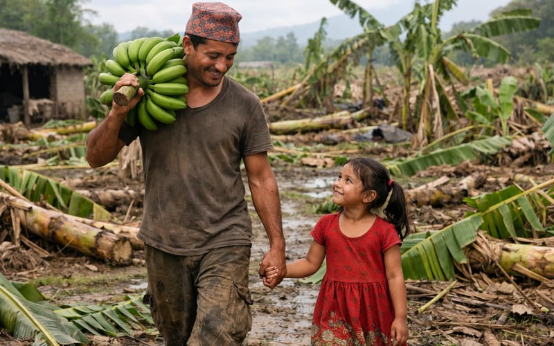 Storm Damage in Nepal’s Kailali District Tightens Banana Supply Outlook