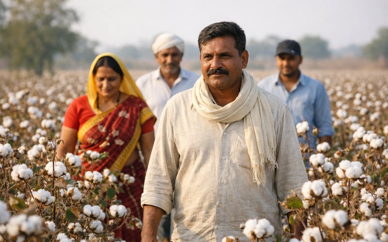 CCI Price Hikes Keep Indian Cotton Firm Despite Duty‑Free Imports