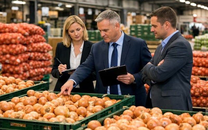 Preise für polnische Zwiebeln stabil, da der verarbeitete Sektor Margen hält