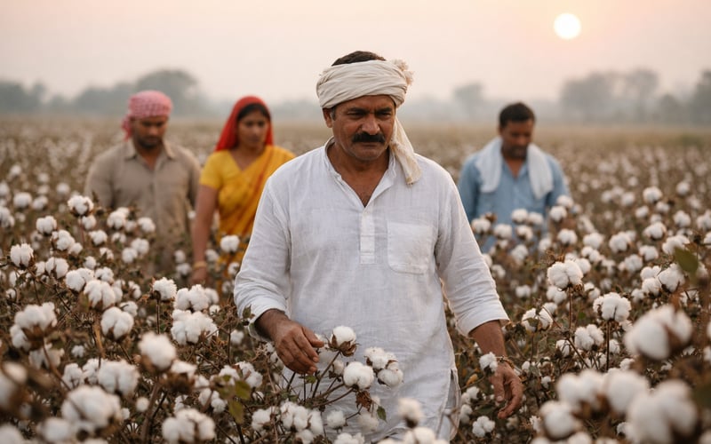 Delayed Monsoon and Firm Futures Keep India’s Cotton Market Bid