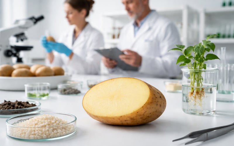 La cosecha de patatas de la UE-4 se desploma y los contratos retrasan el impacto total sobre los precios