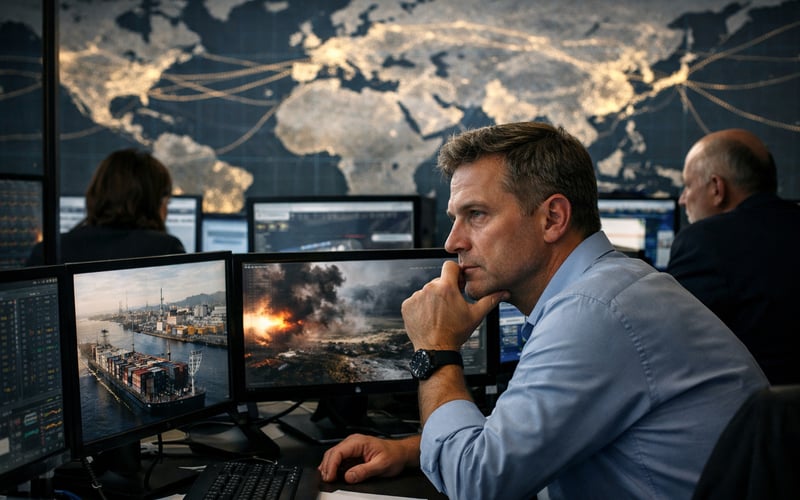 Russian Missile Strikes on Ukraine and Ukrainian Drone Attacks on Russian Logistics Heighten Supply-Chain Risk in Eastern Europe