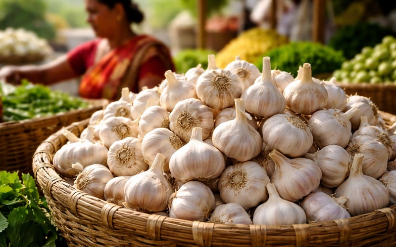 Indian Organic Garlic Powder FOB New Delhi Holds Steady Amid Firm Domestic Market