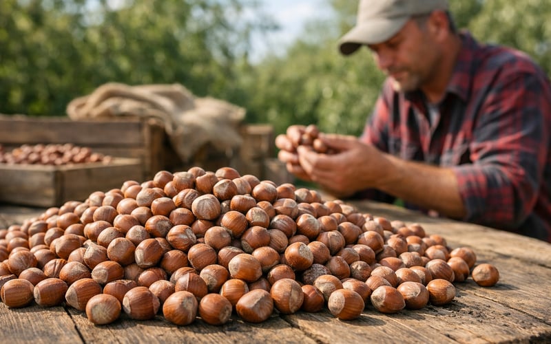 Hazelnuts: Georgian Offers Ease While Turkish FOB Levels Stabilize