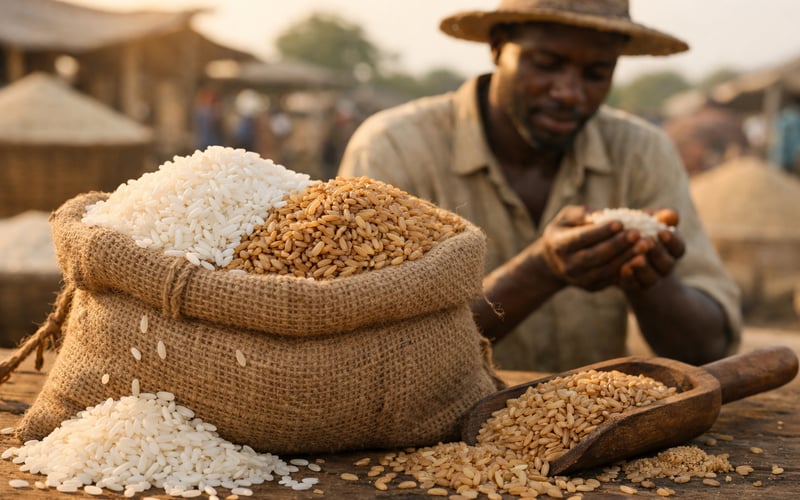 Reismarkt gibt nach, während sich Afrikas strukturelle Nachfrage aufbaut