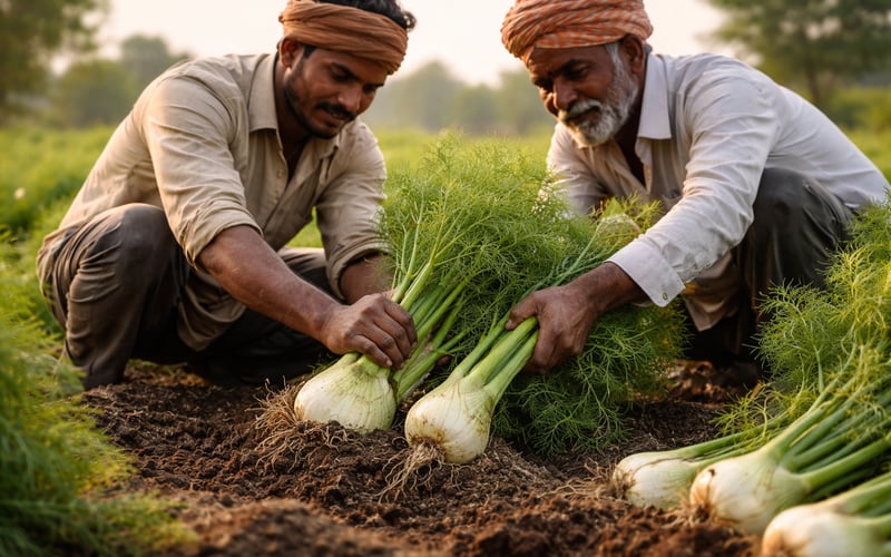 Indian Fennel Prices Ease Slightly as New-Season Sowing Approaches