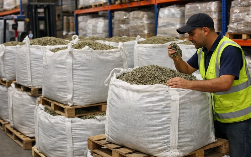 Egyptian Dried Sage Holds Steady as Logistics Risks Rise