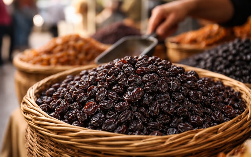 Turkish Raisins Edge Softer While Chinese Offers Stay Competitive