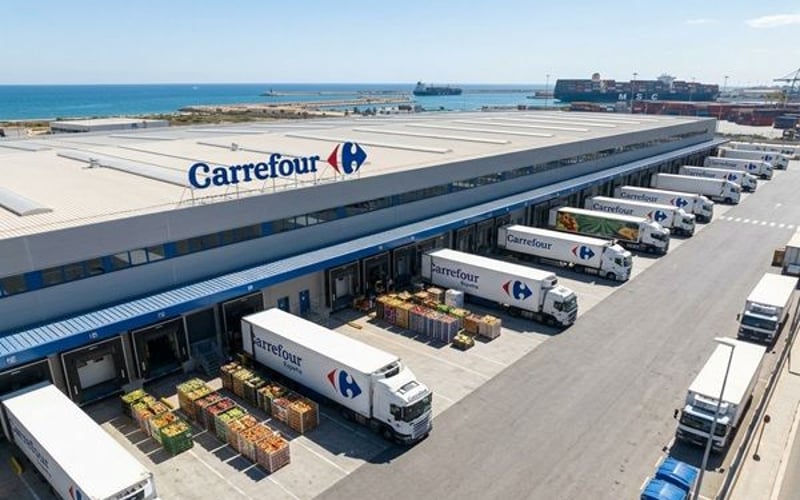 Carrefour Испания появляется в качестве стратегического экспортного хаба для поставок свежих продуктов ЕС