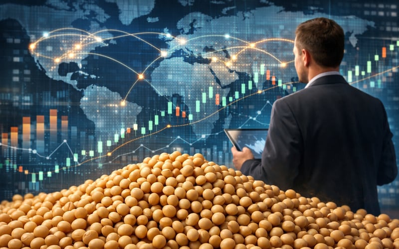 Las sojas ucranianas se mantienen estables mientras los futuros de CBOT se fortalecen