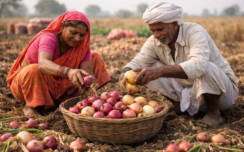 Indian Onion Exports Under Climate and Cost Pressure
