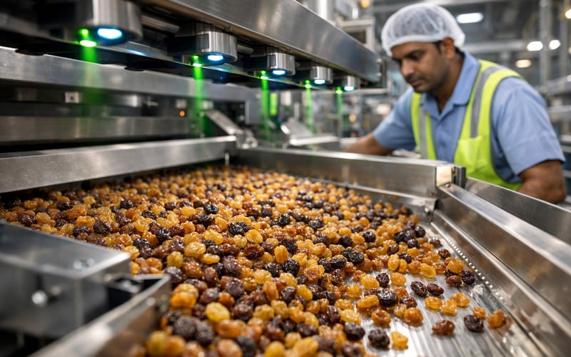 Indian Raisin Prices Edge Higher on Firm Domestic Demand and Steady Imports