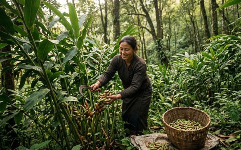 Large Cardamom Capped by Tight Nepal Supply and Heavy Stock Overhang