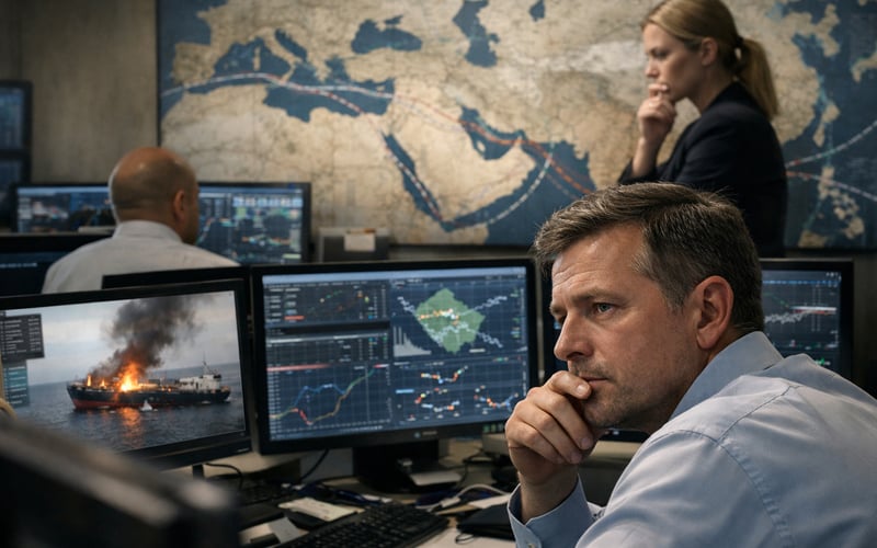 Middle East Conflict Deepens Energy Shipping Crisis as Hormuz and Red Sea Chokepoints Disrupted