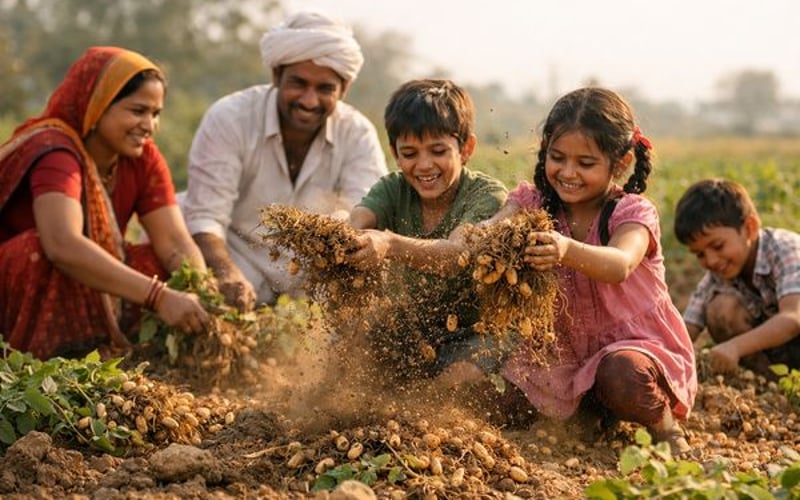 Les prix des arachides indiennes restent stables alors que la chaleur s'intensifie au Gujarat et à Delhi