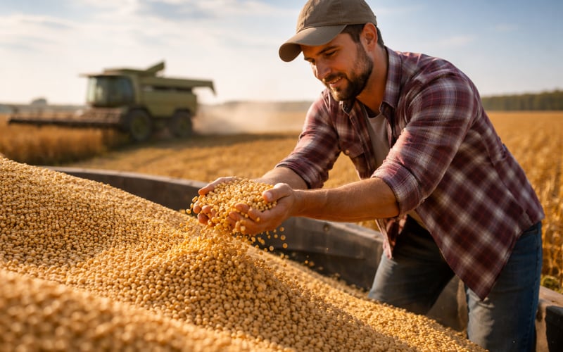 New Soybean Arrivals Pressure Indian Oil Prices but Downside Looks Limited