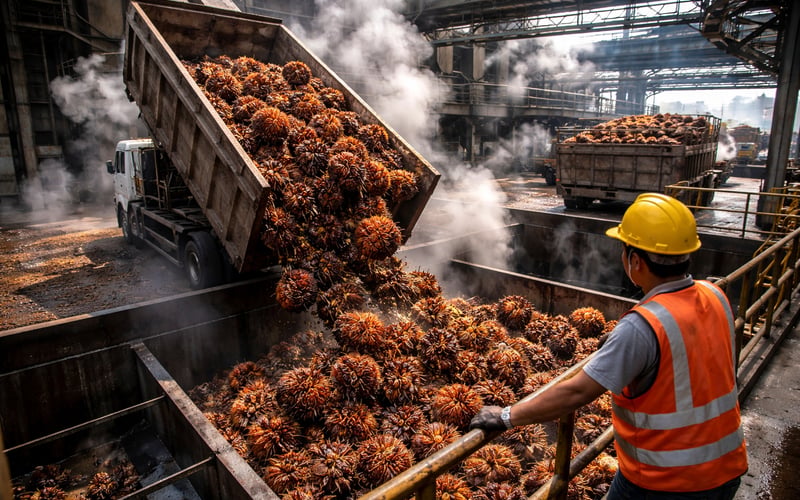Empresas de óleo de palma enquanto o mercado observa o El Niño e a alta da curva a termo