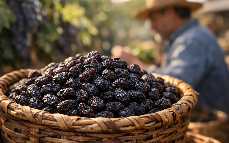 Raisin Prices Hold Steady as New-Crop Signals Emerge from Key Origins