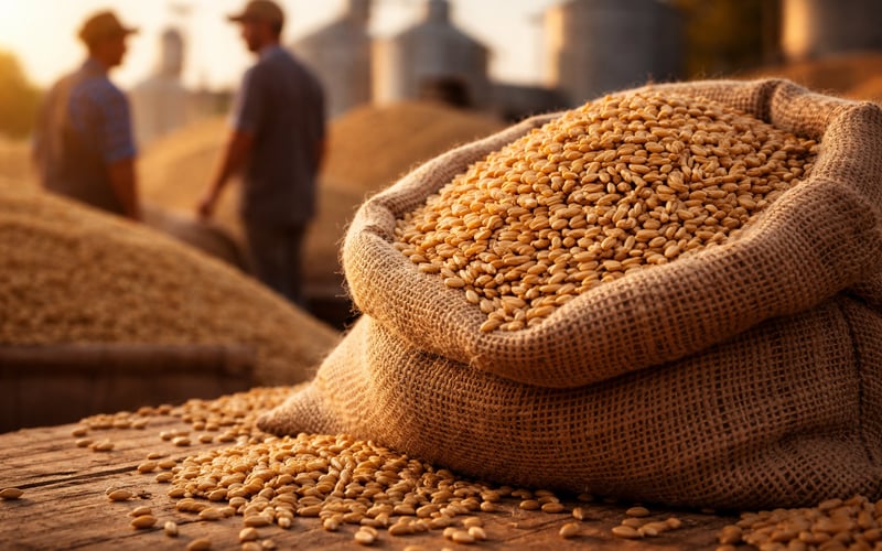 German and Ukrainian Feed Barley Edges Softer as Black Sea Risks Set a Floor
