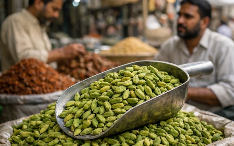 Cardamom Market Softens on Fresh Supply as Buyers Push Back on High Prices