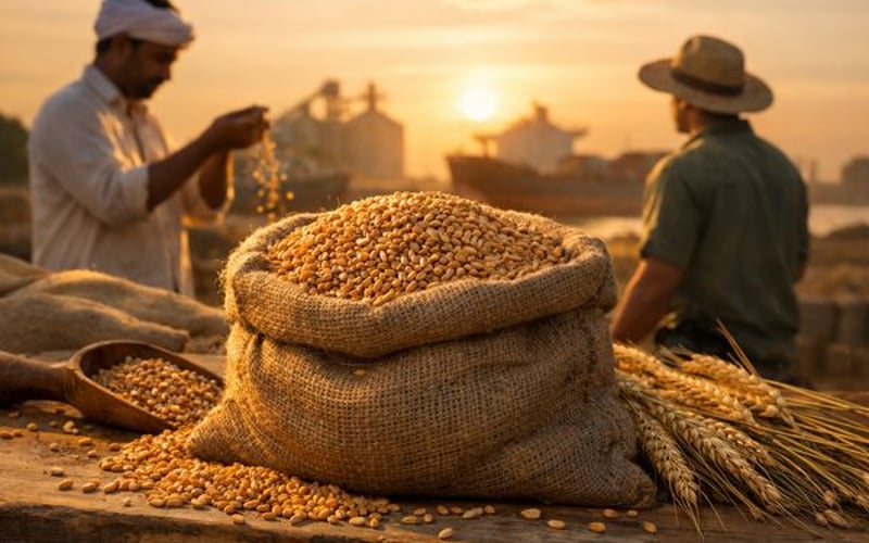 El trigo indio se mantiene firme a medida que las necesidades de importación de Brasil reconfiguran el comercio global