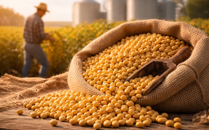 Soybeans Edge Higher as Meal Leads Complex and China Steps Up Buying