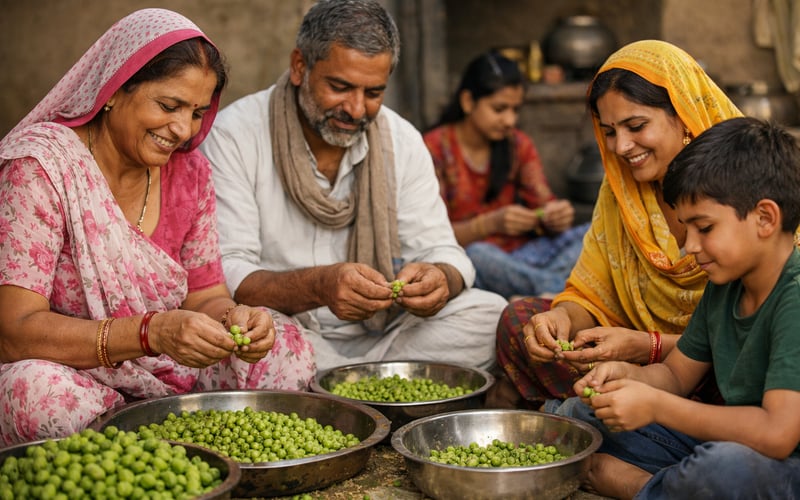 Indian desi chickpeas stay soft but show early signs of price floor