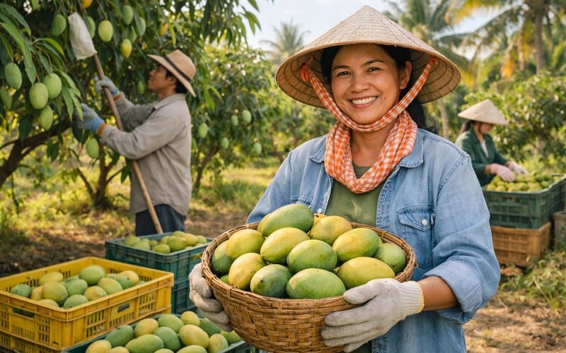 Stable Dried Mango Prices as Vietnam Boosts Quality Exports