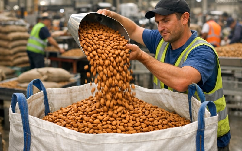 Almond Prices Edge Higher as California Strengthens and Spain Holds Firm