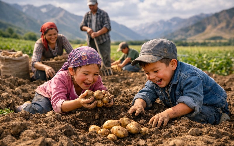 Kyrgyz Elite Seed Potatoes Step Onto the Regional Stage