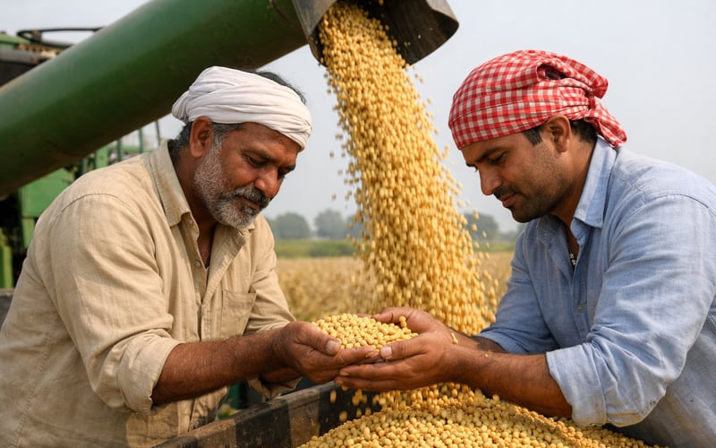 Soybeans: India’s Smaller Acreage Meets Weather Risk and Firm Import Demand