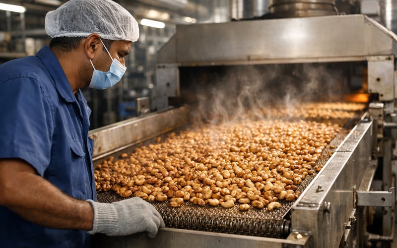 Cashew market softens on weak Indian demand despite firm global fundamentals