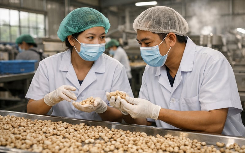 Indische Cashewpreise bleiben stabil, da der Monsun in den wichtigen Gürtel zurückkehrt