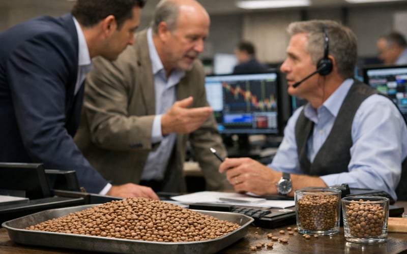 Canadian Lentil Prices Hold Steady as Harvest Lags Behind Average