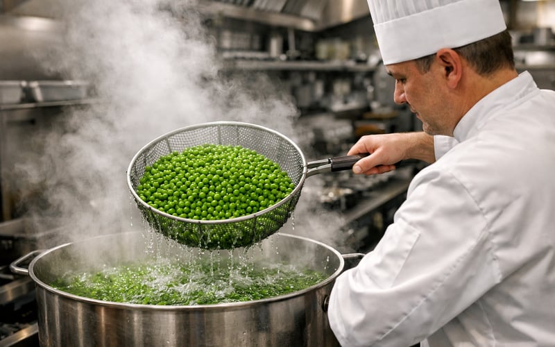 La demande atone pèse sur les prix du pois (matar) malgré des offres d’exportation stables