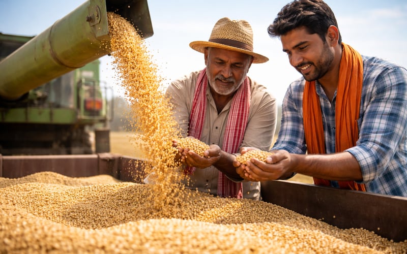 Soybeans Steady as India’s Edible Oil Buyers Pivot from Sunflower to Soy