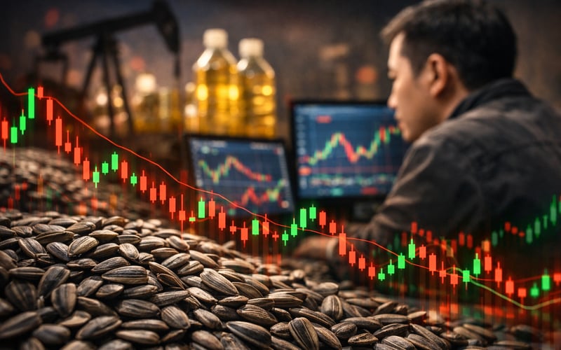 Chinese Sunflower Market: Weak Momentum Amid Heavy Stocks and Big New Crop