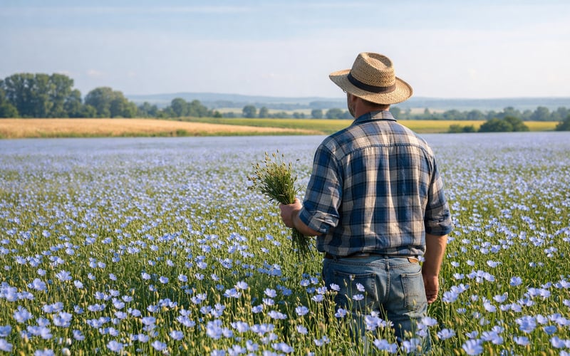 Ukrainian Flax Prices Slip as New-Crop Pressure Meets Firm EU Demand