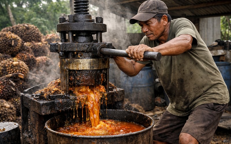 Palm Oil Under Pressure as Weak Exports and Softer Vegoils Cap Upside
