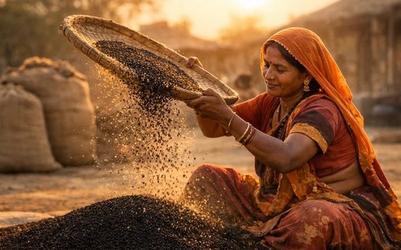 Las semillas de nigella encuentran un suelo de precios a medida que disminuye la presión de la nueva cosecha india