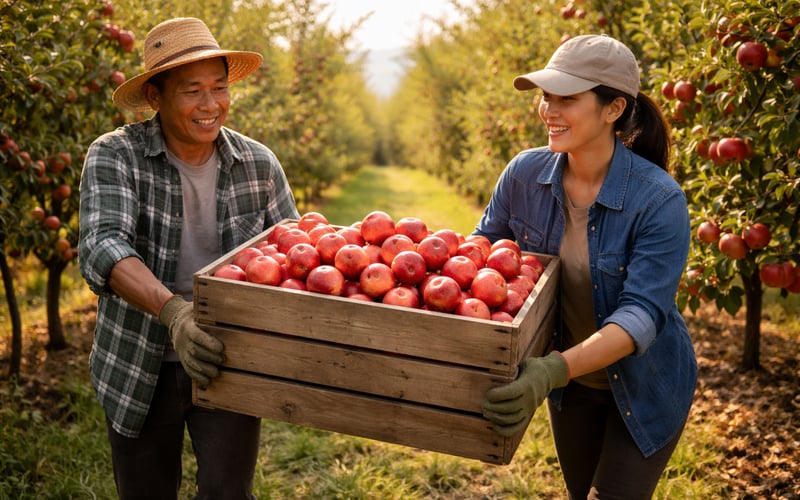 Chinese Dried Apple Cubes Edge Higher as New Crop Approaches